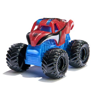 Monster Jam Marvel Spider Man, Iron Man & Venom Mini Truck 3-Pack Set