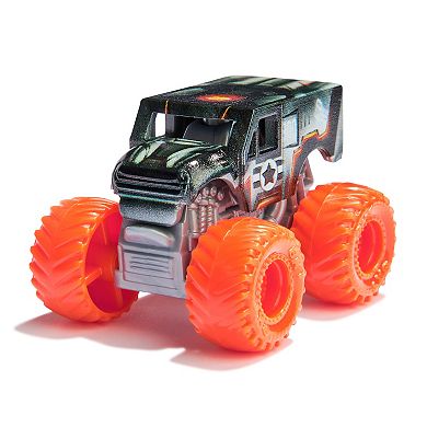 Monster Jam Marvel Winter Soldier, Captain America & War Machine Mini Monster Truck 3-Pack Set