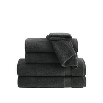 Truly Soft Cloud Solid White 6 pc Towel Set
