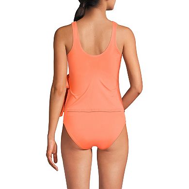 Women's Lands' End V-neck Surplice Tankini Swimsuit Top