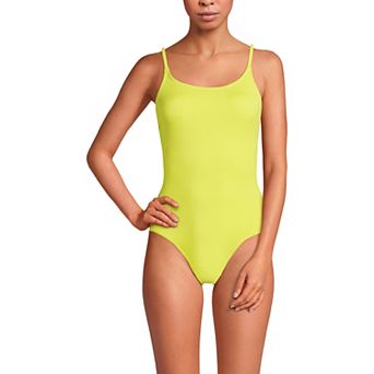 Women's Lands' End Chlorine Resistant Tugless One-Piece Swimsuit