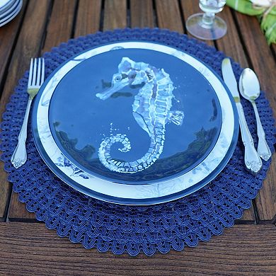 Certified International Sea Life 6-Piece Salad Plate Set