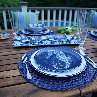 Certified International Sea Life 6-Piece Salad Plate Set