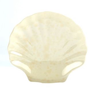 Certified International 6 pc Scallop Shell Candy Plate Set