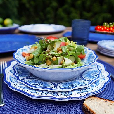 Certified International 4-Piece Veranda Dinner Plate Set