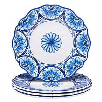 Certified International 4 pc Veranda Salad Plate Set