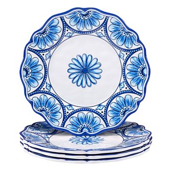 Certified International 4 pc Veranda Salad Plate Set