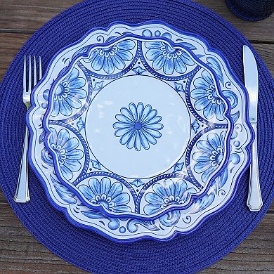 Certified International 4-Piece Veranda Salad Plate Set