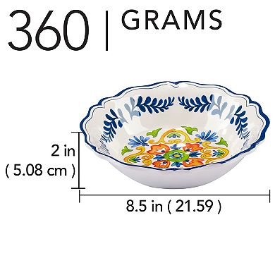 Certified International 4-Piece Flores All Purpose Bowl Set