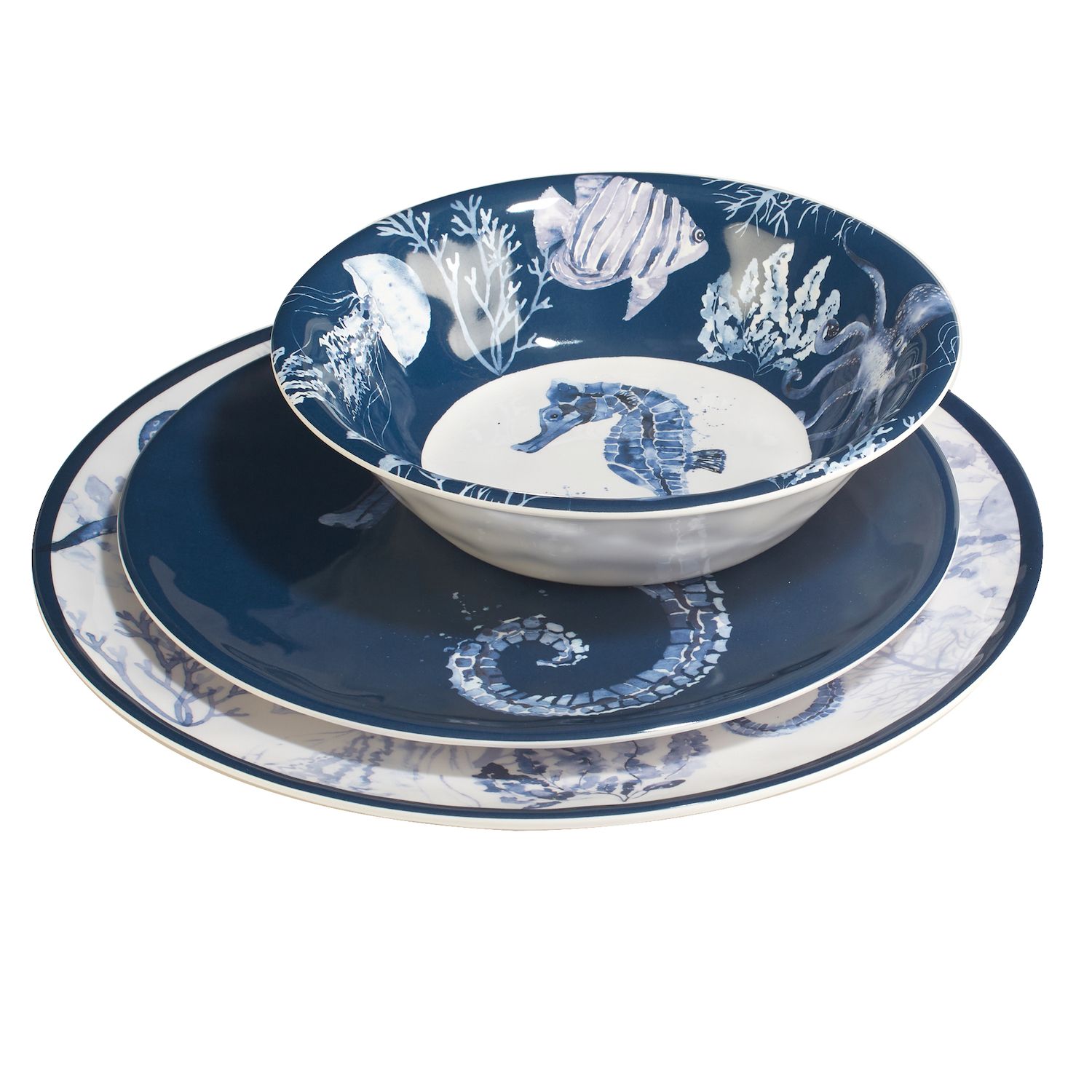Certified International Sea Life Dinnerware Set - Thumbnail 3