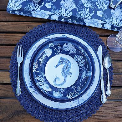 Certified International 12-Piece Sea Life Dinnerware Set