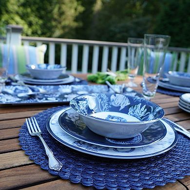 Certified International 12-Piece Sea Life Dinnerware Set