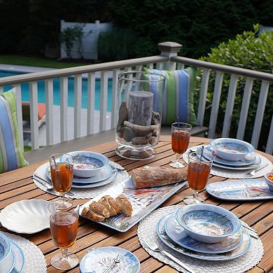 Certified International 12-Piece Seacoast Dinnerware Set