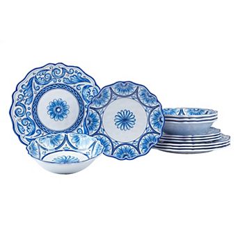 Certified International 12 pc Veranda Dinnerware Set