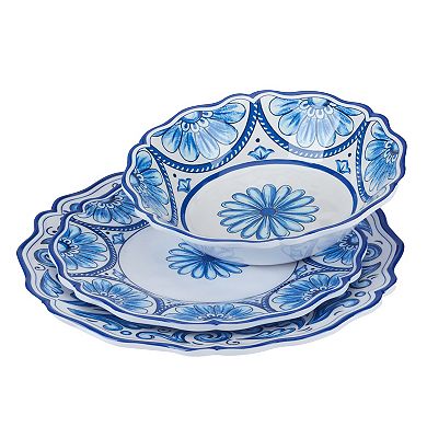 Certified International 12-Piece Veranda Dinnerware Set