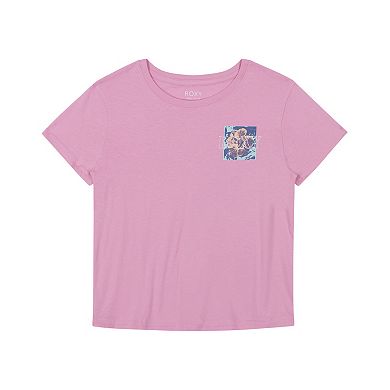 Girls 7-16 Roxy Crewneck Pop Art Graphic Tee