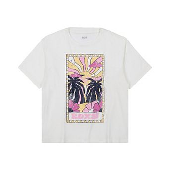 Girls 7-16 Roxy Oversized Sunset Graphic Tee