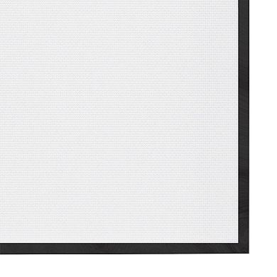 Stupell Home Decor Abstract Flower Bloom Grey Gold Painting Framed Wall Art