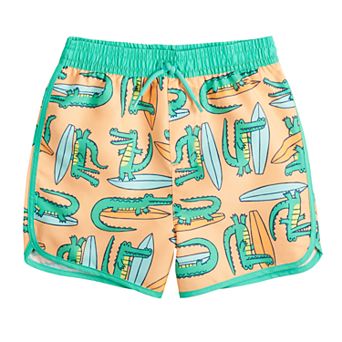 Baby & Toddler Boy Jumping Beans® Dolphin Hem Board Shorts