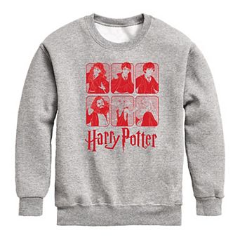 Boys 8-20 Harry Potter Character Grid Fleece Sweatshirt