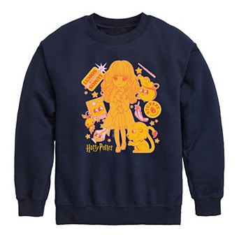 Boys 8-20 Harry Potter Hermione and Spells Fleece Sweatshirt