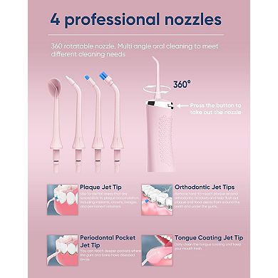 Mysmile Lp211 Cordless Select Water Flosser