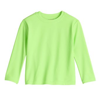 Baby & Toddler Boy Jumping Beans® Adaptive Long Sleeve Raglan Rash Guard