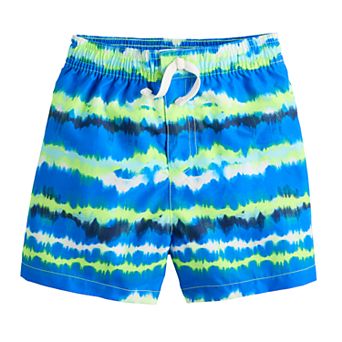 Baby & Toddler Boy Jumping Beans® Adaptive Easy Dressing Swim Trunks