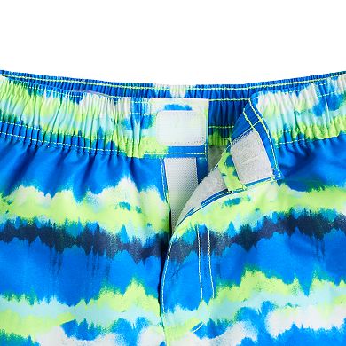 Baby & Toddler Boy Jumping Beans® Adaptive Easy Dressing Swim Trunks