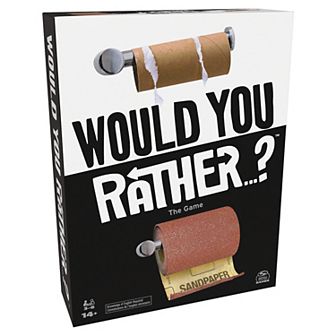 Spin Master Games Would You Rather? Funny Card Game