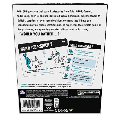 Cool Maker Games Would You Rather? Funny Card Game