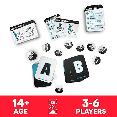 Cool Maker Games Would You Rather? Funny Card Game