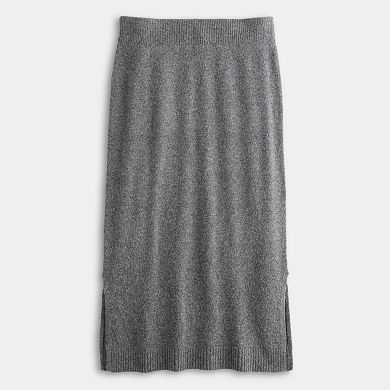 Petite Sonoma Goods For Life® Midi Sweater Skirt