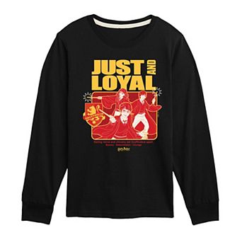 Boys 8-20 Harry Potter Gryffindors Long Sleeve Graphic Tee