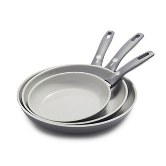 GreenPan Dover 3 pc Frypan Set