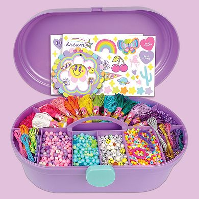 Just My Style All-in-One Jewelry Carry Case - Jewelry Making Kit for Kids