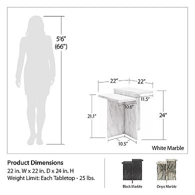 CosmoLiving by Cosmopolitan Brielle Accent Table
