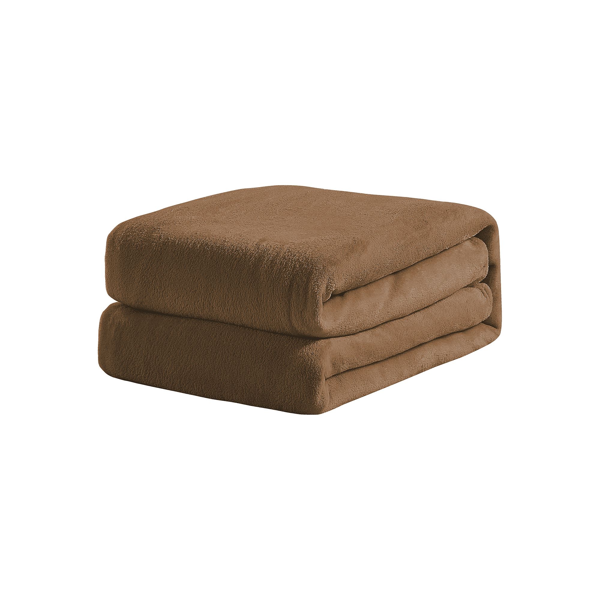 Harper Lane® Velvet Plush Blanket, Brown