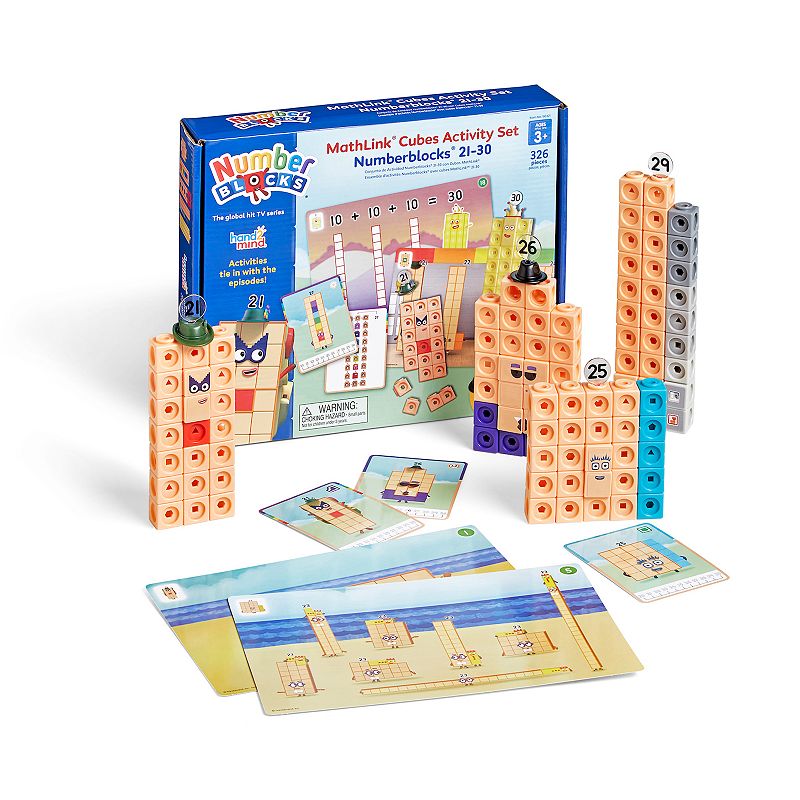 UPC 848850120833 product image for hand2mind Numberblocks® MathLink® Cubes 21-30 Activity Set, Multi | upcitemdb.com