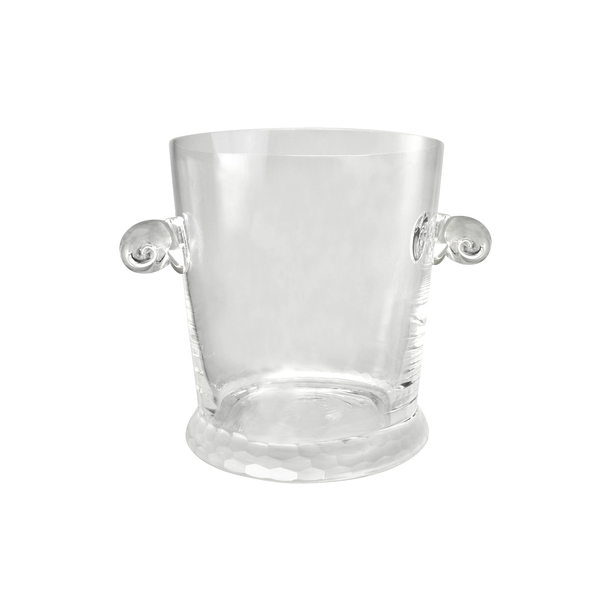 Artland Presscott Glass Ice Bucket, Frost