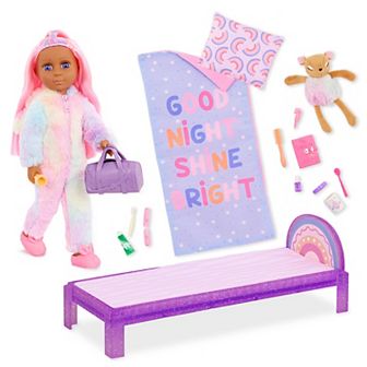 Glitter Girls Rafa & GG Bedtime Playset 14-inch Doll with Bed & Accessories