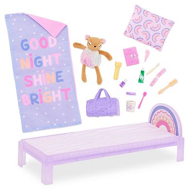 Glitter Girls Rafa & GG Bedtime Playset 14-inch Doll with Bed & Accessories
