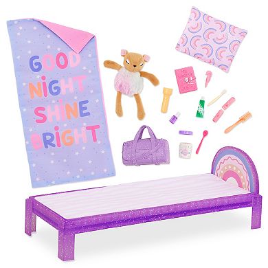 Glitter Girls Rafa & GG Bedtime Playset 14-inch Doll with Bed & Accessories