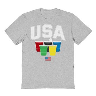 Men's USA Solo Cups Graphic Tee