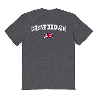 Men's Great Britain Flag Graphic Tee