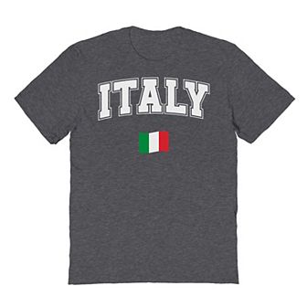Men's Italy Flag Graphic Tee