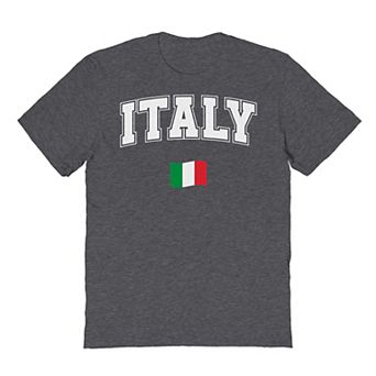 Men's Italy Flag Graphic Tee