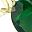 Gold Tone Green