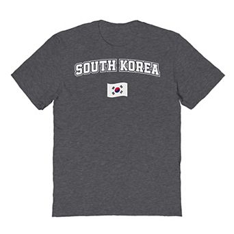Men's South Korea Flag Graphic Tee