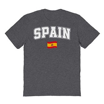 Men's Spain Flag Graphic Tee
